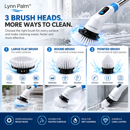 3-in-1 Electric Spin Scrubber Lynn Palm™