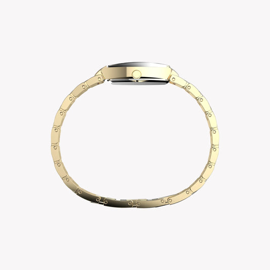 Womens Gold-Tone Case & Bracelet with Mother of Pearl Dial TW2Y22400
